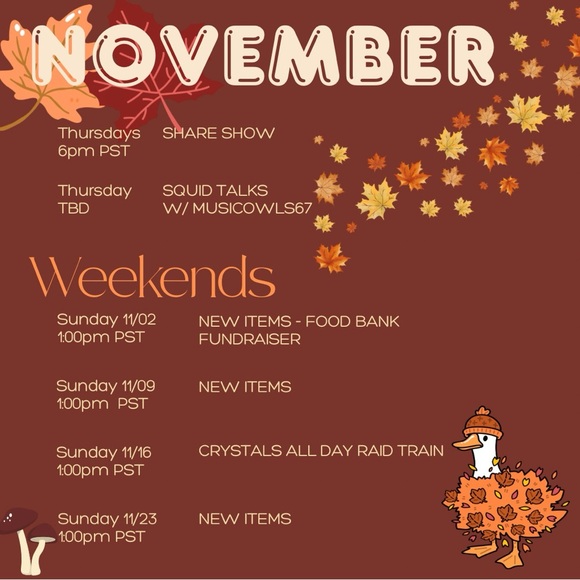 Tops - Like to be notified squid is live ✨✨